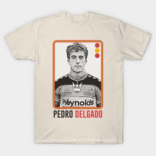 Pedro Delgado ---- Retro Style Original Design T-Shirt